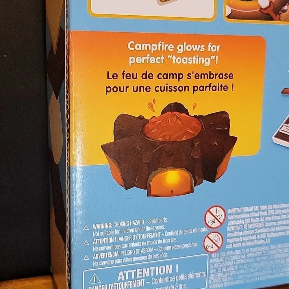 Hershey's  S'mores Perfectly Toasted Board Game  3-6 players Age 6+
